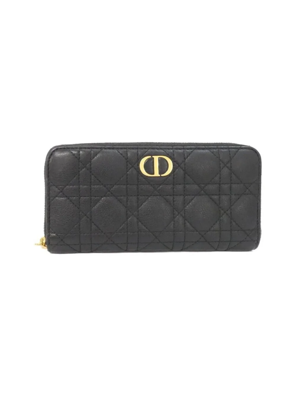 Dior Caro Wallet Black